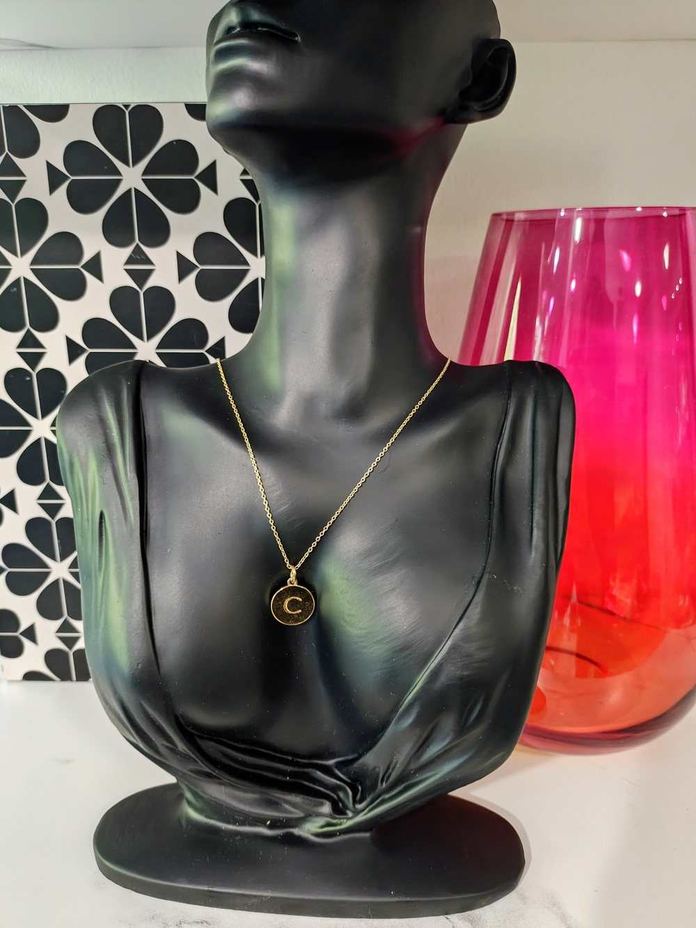 Kate Spade New York Gold Initial C Pendant Necklace - Picture 11 of 11
